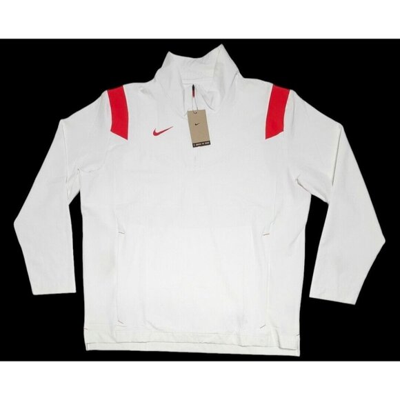 Nike Sideline Quarter Zip Football Coaches Jacket DJ5115-100